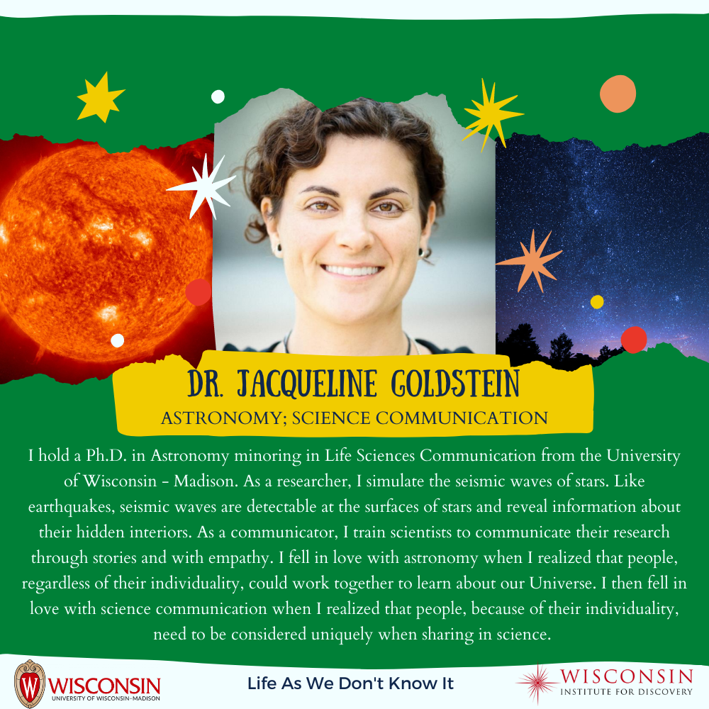 Dr. Jacqueline Goldstein biography